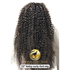 4x4 Closure Wig's -  Kinky Curly