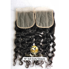 5x5 Closure Natural Curly