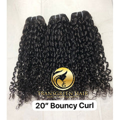 Bouncy curly hair extension