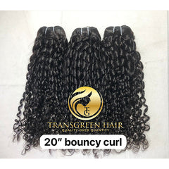 Bouncy curly hair extension
