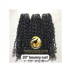 Bouncy curly hair extension