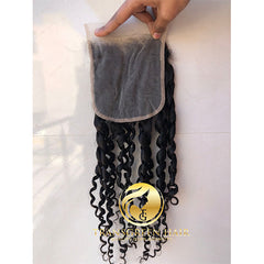 Bouncy curly hair extension