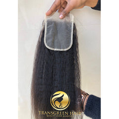 4X4 Closure Kinky Straight