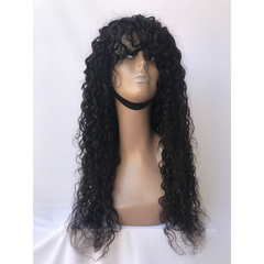 Natural Curly Front Bangs