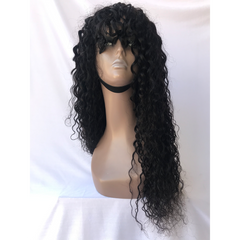 Natural Curly Front Bangs