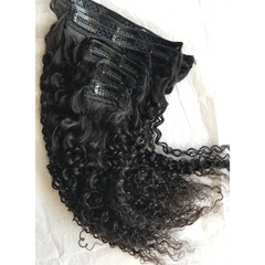 5 Clip Ear to Ear Volumizer - Kinky Curly