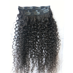 7 Piece Clip Set - Kinky Curly