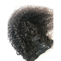 5 Clip Ear to Ear Volumizer - Kinky Curly