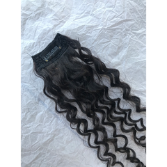 5 Clip Ear to Ear Volumizer - Kinky Curly