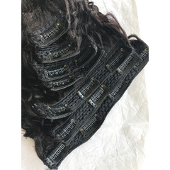 7 Piece Clip Set - Kinky Curly