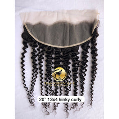 Kinky Curly Frontal Extensions - 13x4