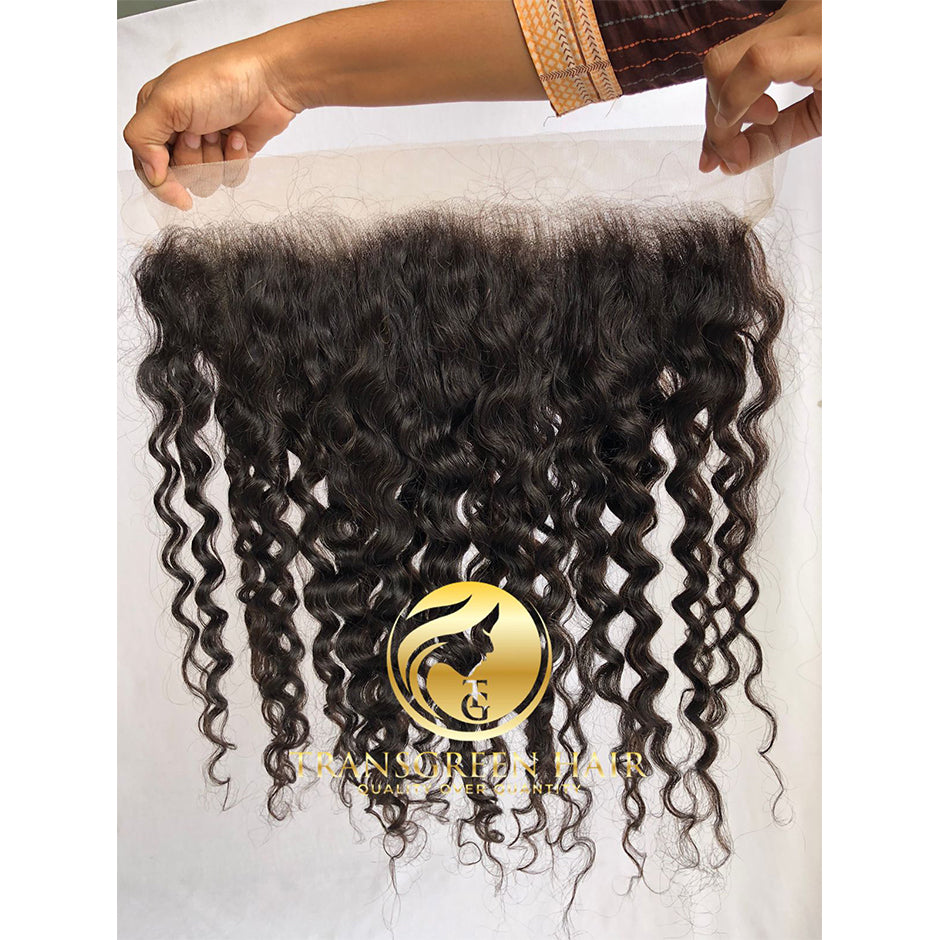 Natural Curly Frontal Extensions