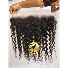 Natural Curly Frontal Extensions