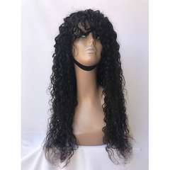 Natural Curly Front Bangs