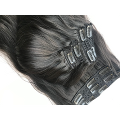 7 Piece Clip Set - Natural Wavy