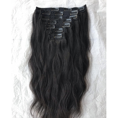 5 Clip Ear to Ear Volumizer - Natural Wavy