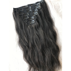 5 Clip Ear to Ear Volumizer - Natural Wavy