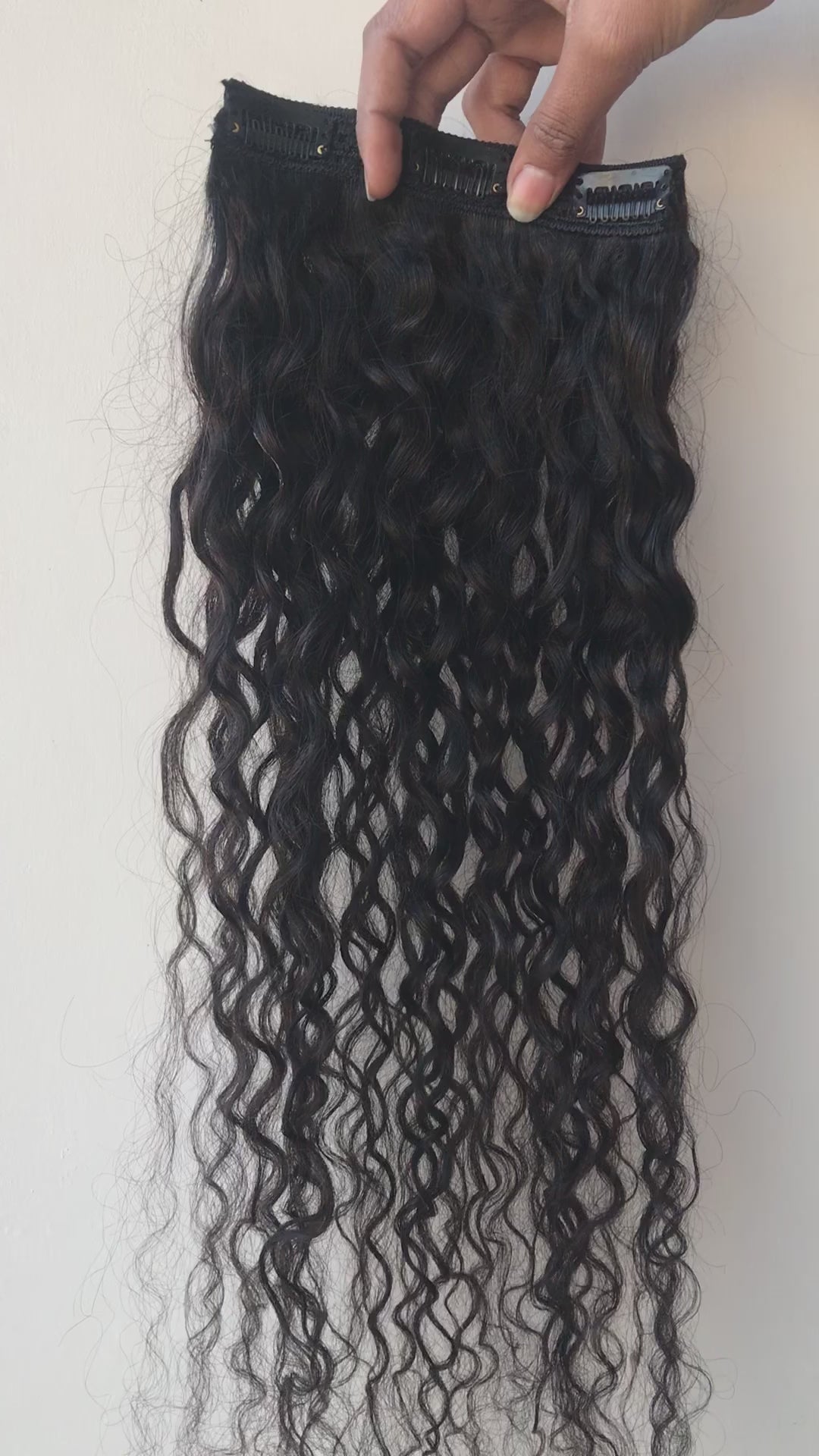 Halo Hair Extensions - Natural Curly