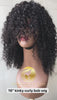 Kinky Curly Front Bangs