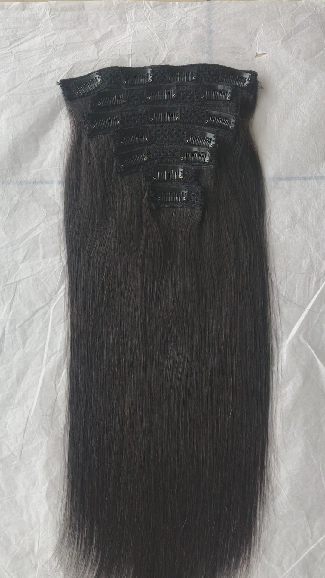 5 Clip Ear to Ear Volumizer - Straight