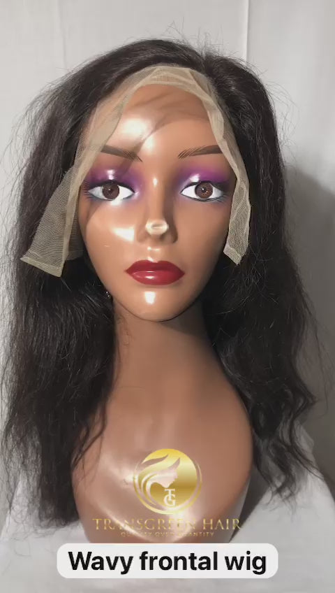 Frontal Wig's - Natural Wavy