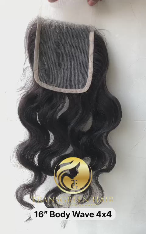4x4 Closure Body Wave