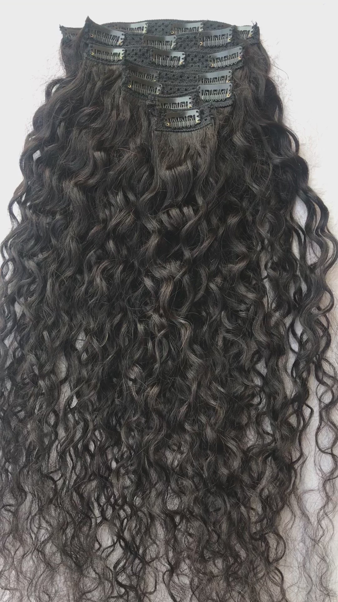 5 Clip Ear to Ear Volumizer - Natural Curly