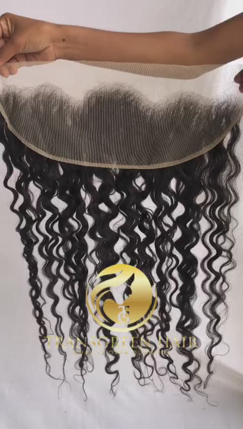 Natural Curly Frontal Extensions