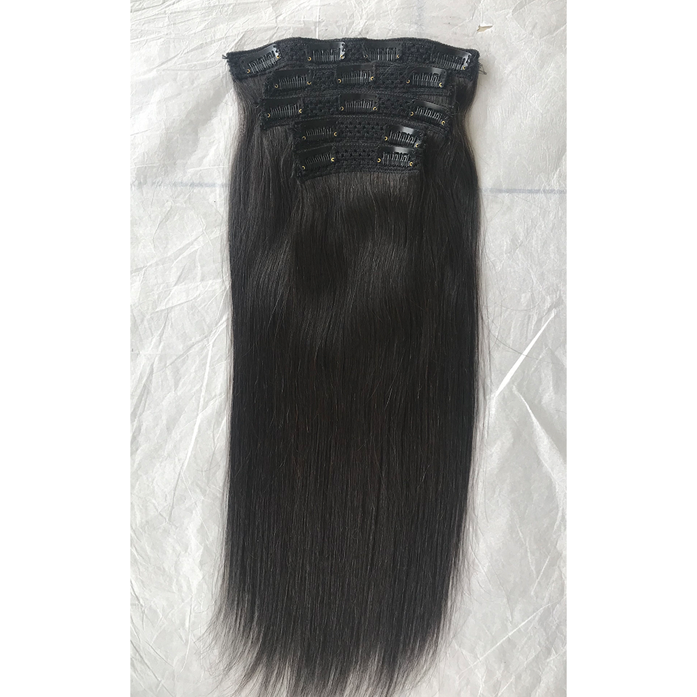 5 Clip Ear to Ear Volumizer - Natural Curly